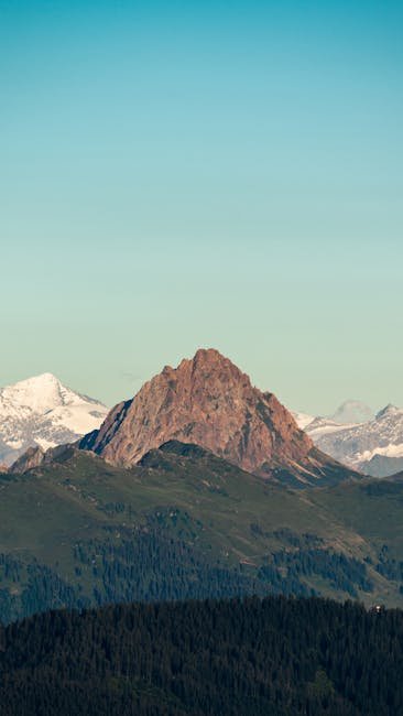Mountain Landscapes - A breathtaking view of Alpine peaks in Tyrol, Au #18015010